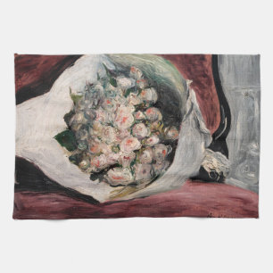 Linge De Cuisine Pierre-Auguste Renoir - Bouquet dans une boîte