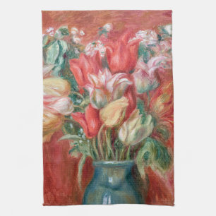 Linge De Cuisine Pierre-Auguste Renoir - Bouquet de tulipes