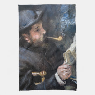 Linge De Cuisine Pierre-Auguste Renoir - Claude Monet lisant