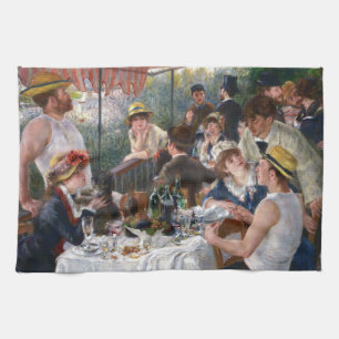 Linge De Cuisine Pierre-Auguste Renoir - Déjeuner de la fête nautiq