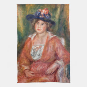 Linge De Cuisine Pierre-Auguste Renoir - Portrait de femme assise
