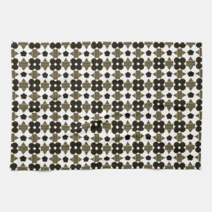 Linge De Cuisine Pierres sombres Formes soignées