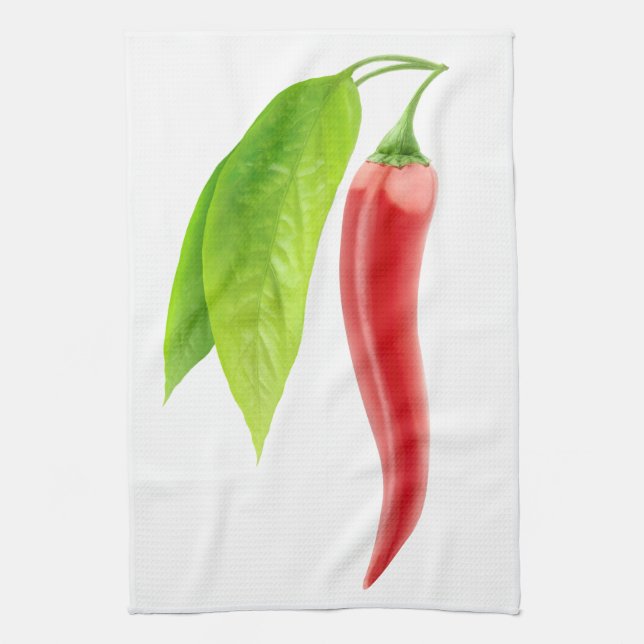 Linge De Cuisine Piments frais (Vertical)