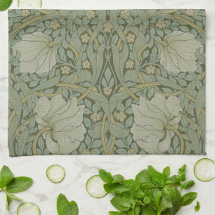 Linge De Cuisine Pimpernel par William Morris Vintage Floral Textil
