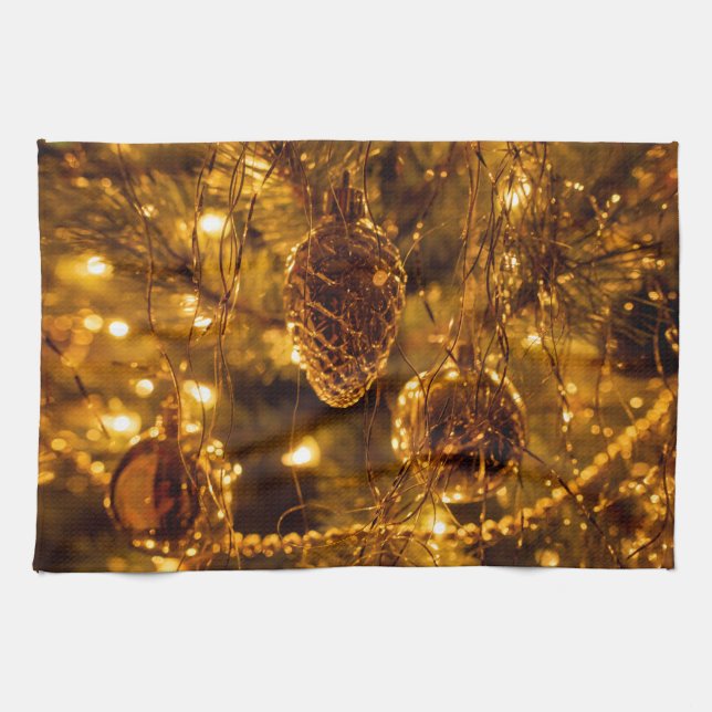 Linge De Cuisine Pine de Noël (Horizontal)