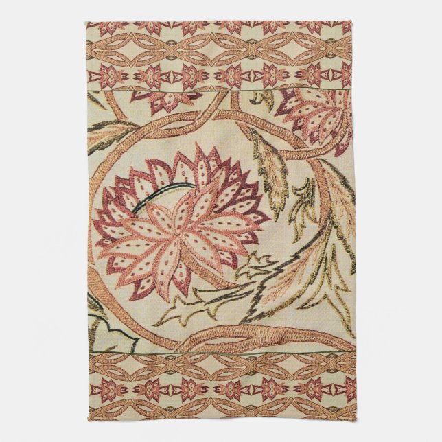 Linge De Cuisine Pink Bohemian (Vertical)