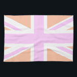 Linge De Cuisine Pink & Orange United Kingdom Flag / Union Jack<br><div class="desc">NewParkLane - Fun Kitchen Towel,  avec le drapeau national du Royaume-Uni; l'Union Jack en rose et orange. Consultez cette collection pour les articles correspondants. Avez-vous des souhaits particuliers en matière de design personnel? N'hésitez pas à me contacter !</div>