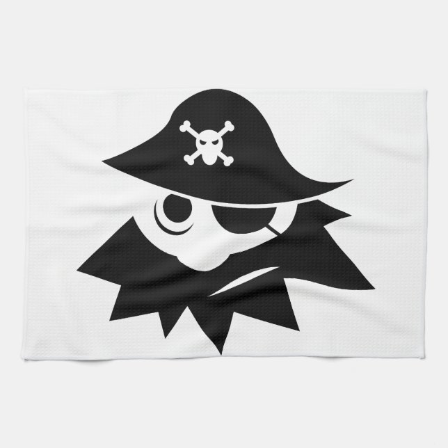 Linge De Cuisine Pirate (Horizontal)
