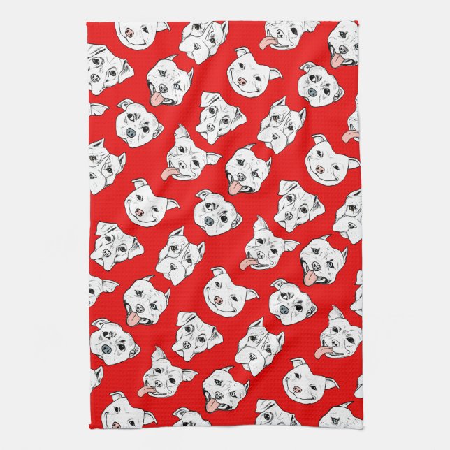 Linge De Cuisine "Pittie Pittie svp !" Motif d'illustration de (Vertical)