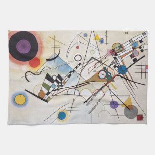 Linge De Cuisine PixDezines Kandinsky 1923 Composition VIII