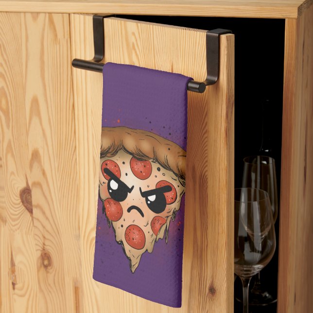 Linge De Cuisine Pizza grumeux (Pliage en tiers)