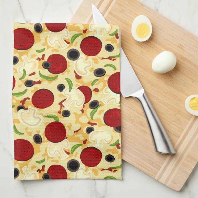 Linge De Cuisine Pizza Topping (Quart Plié)