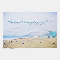 Plage Est Mon Bon Lieu Script Californie Côtière
