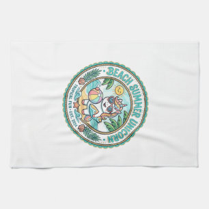 Linge De Cuisine Plage licorne Été Licorne POD Prêt Vêtements Gra