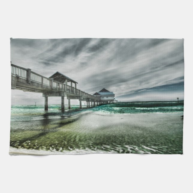 Linge De Cuisine Plages tropicales | Clearwater Floride (Horizontal)