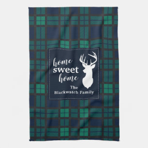 Linge De Cuisine Plaid Holiday Tartan Clan Blackwatch personnalisé