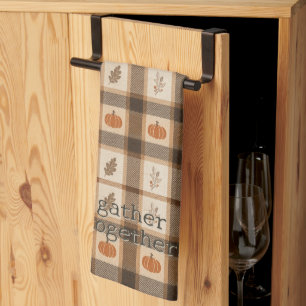 Linge De Cuisine Plaids de citrouille d'automne