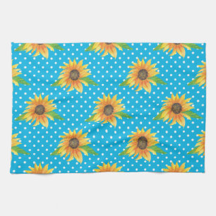 Linge De Cuisine Plaine de tournesol