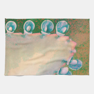 Linge De Cuisine Plante Kalanchoe Abstrait