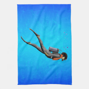Linge De Cuisine Plongée à l'air d'homme