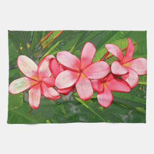 Linge De Cuisine Plumeria