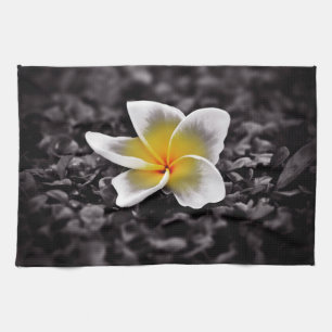 Linge De Cuisine Plumeria Frangipani Hawaii