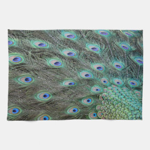 Linge De Cuisine Plumes de queue de paon