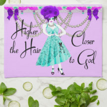 Plus les cheveux sont hauts, plus Dieu est proche