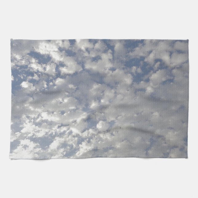 Linge De Cuisine Plusieurs nuages, Vue Ciel (Horizontal)