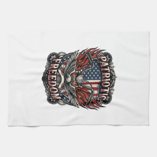 Linge De Cuisine Poignées de liberté patriotique Vélo Route Liberté