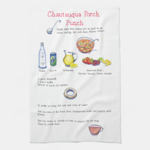Linge De Cuisine Poinçon de porche de Chautauqua