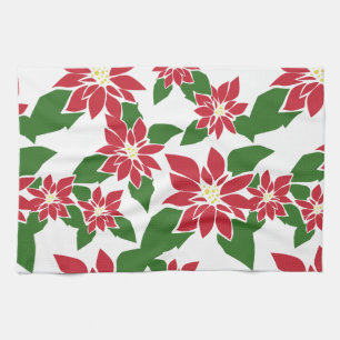 Linge De Cuisine Poinsettia