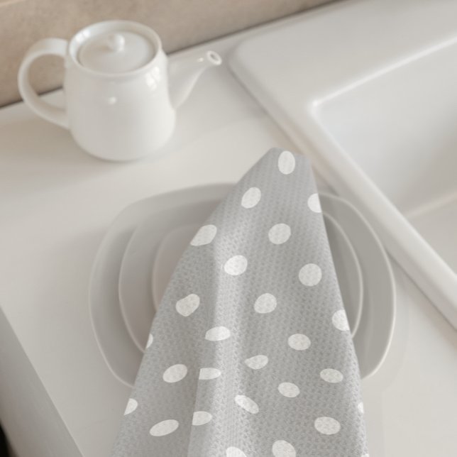 Linge De Cuisine Point gris (Créateur téléchargé)