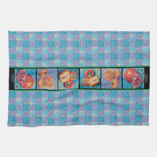 Linge De Cuisine Pointillisme mosaïque Medley Patchwork