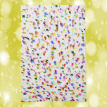 Linge De Cuisine Points Motif coloré Abstrait<br><div class="desc">Vous aimez les accessoires de cuisine colorés ? Aimez-vous les serviettes de cuisine colorées ? Cette serviette de cuisine amusante a un motif abstrait de points verts,  violets,  jaunes,  rouges et bleus à l'origine fait au marqueur.</div>