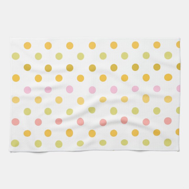 Linge De Cuisine Points Polka (Horizontal)