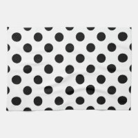 Pois noirs en blanc