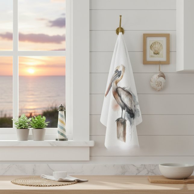 Linge De Cuisine Poise du Pélican (Créateur téléchargé)
