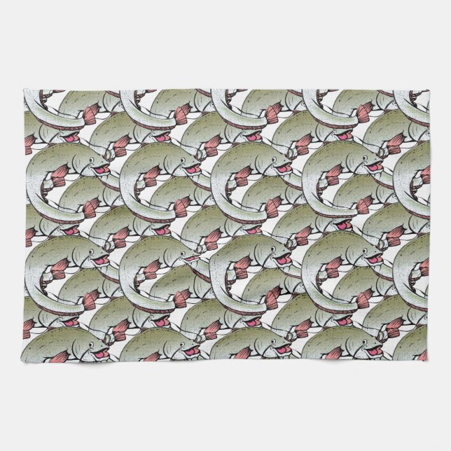 Linge De Cuisine Poisson (Horizontal)