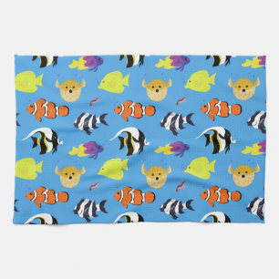 Linge De Cuisine Poisson clown et amis