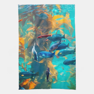 Linge De Cuisine Poisson et algue