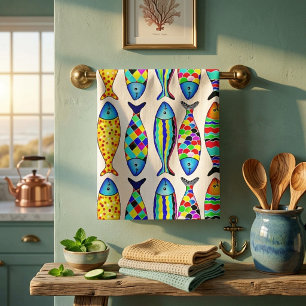 Linge De Cuisine Poisson fantaisie