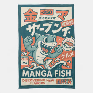Linge De Cuisine Poisson Manga