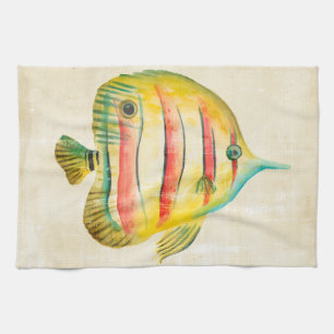 Linge De Cuisine Poissons colorés