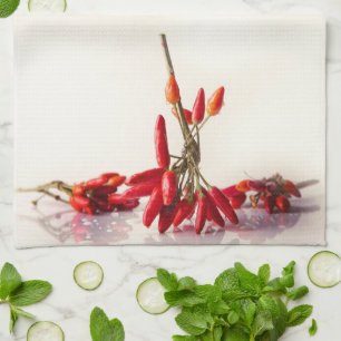 Linge De Cuisine Poivrons de piment