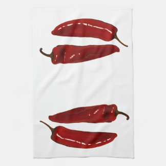 Linge De Cuisine poivrons rouges