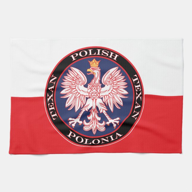 Linge De Cuisine Polonia Round Polonais Texan (Horizontal)