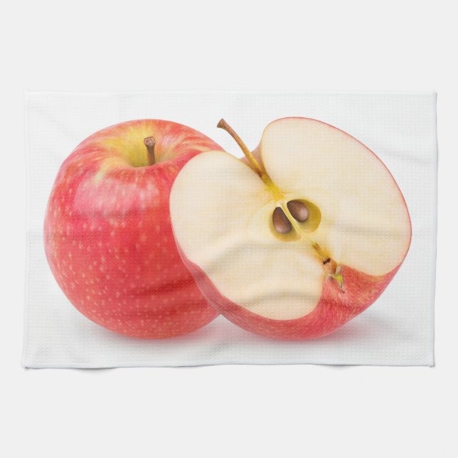 Linge De Cuisine Pommes rouges (Horizontal)