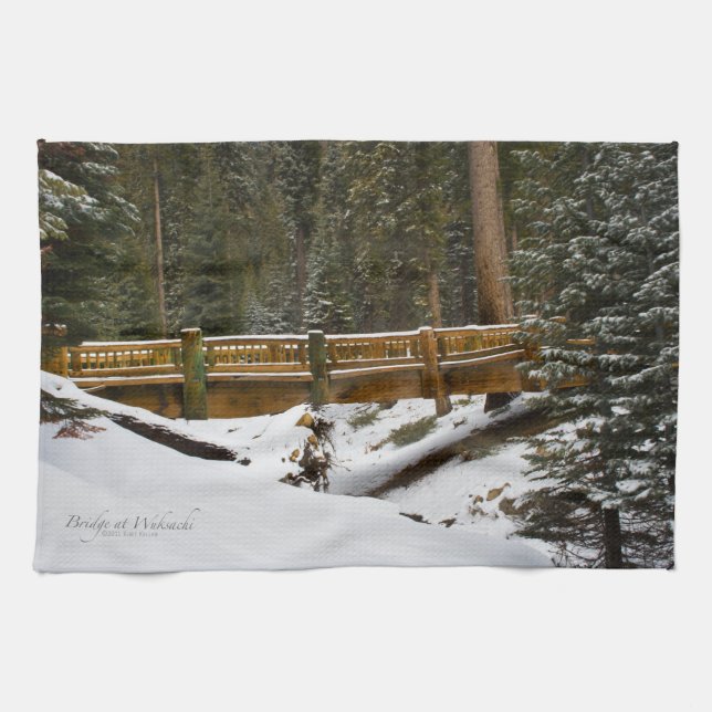 Linge De Cuisine Pont à Wuksachi (Horizontal)