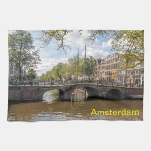 Linge De Cuisine Pont sur le Keizersgracht, Amsterdam, Netherla